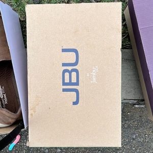 JBU dark brown rain boats size 8